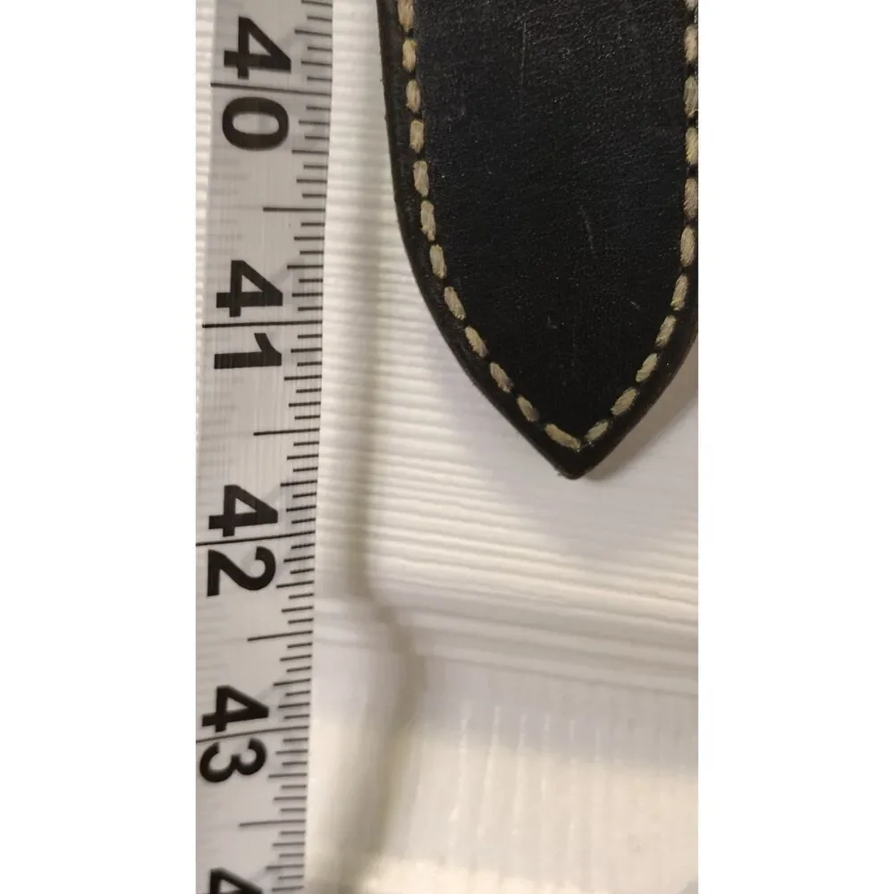 Black‎ Leather Belt 42